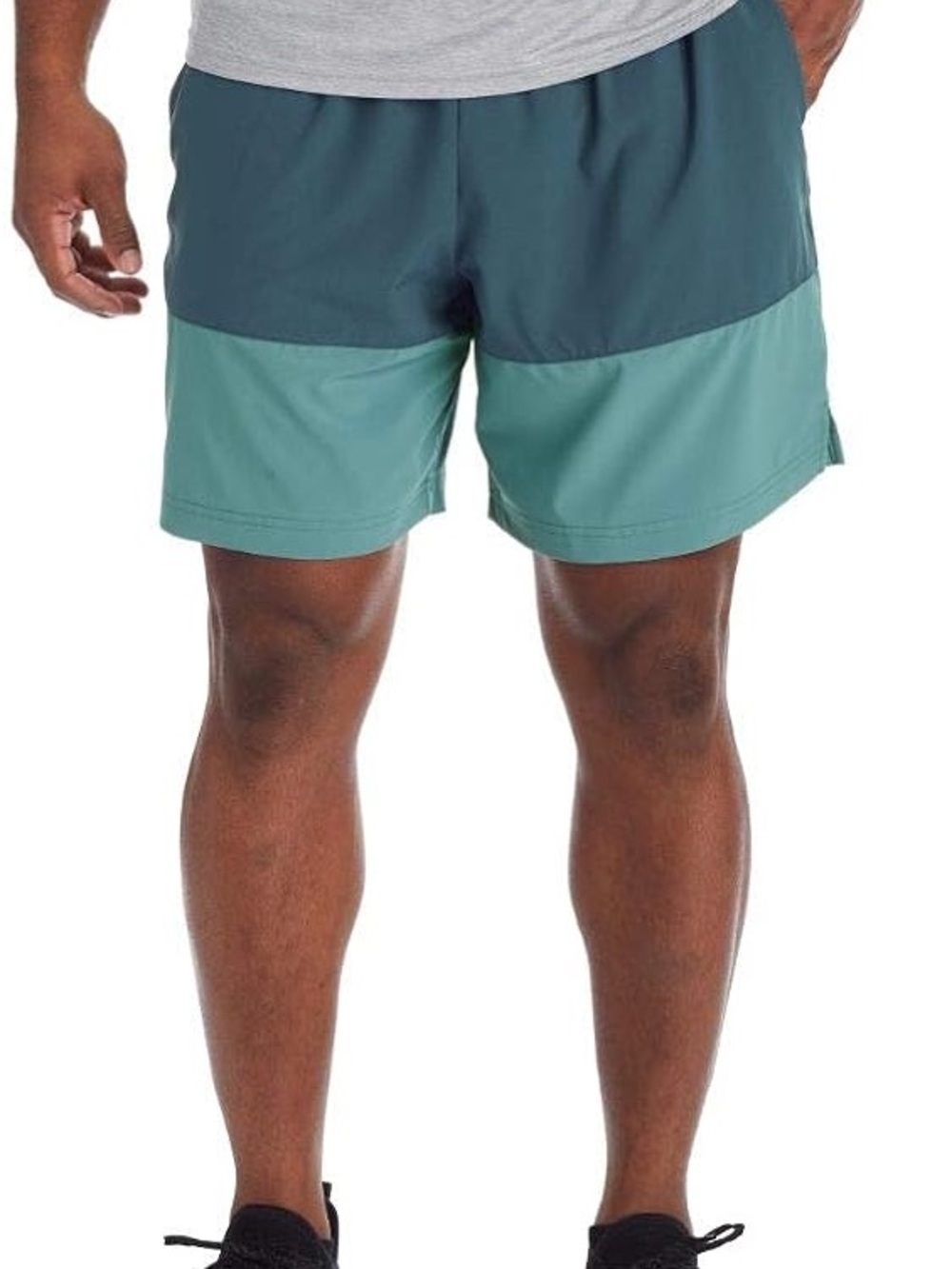 NWT Champion Men’s Running Shorts Juniper Blue Aqua Athletic Activewear Stretch